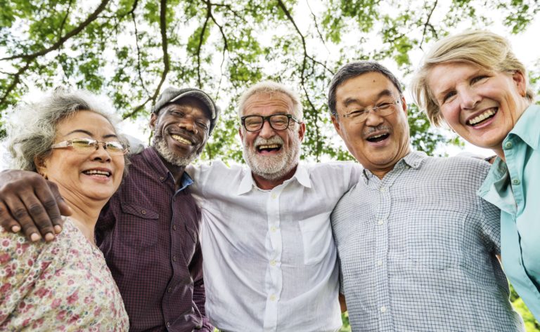 Broadway Mesa Village | Group of happy seniors