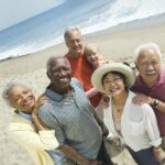 Broadway Mesa Village | Seniors at the beach