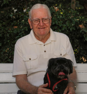 Sterling Court at Roseville | Richard Cheevers and his dog Molly